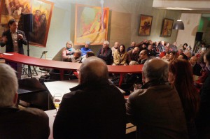 Au Café Olive (Nîmes) pour une soirée débat : "Social-Ecologie"